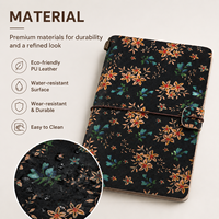 Carnet de voyage A6 en cuir PU à feuilles mobiles, rechargeable, pour journal, agenda, croquis, cadeau pour femme, logo personnalisé