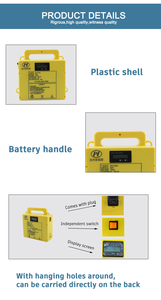 Otras Herramientas de Jardín Verdes con Batería, Batería de Iones de Litio para Cortacésped, Batería Potente Multifuncional - Product Image 5