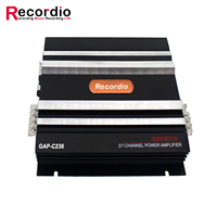 GAP-C236 Penguat Daya Mobil, Pengeras Suara Subwoofer Listrik Kecil untuk Mobil 2 Saluran 300W