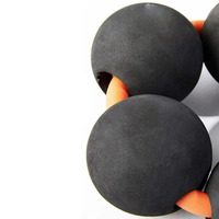 Balle de massage EVA 360° efficace pour points de pression – Soulagement direct de la fasciite plantaire, du coude de tennis et des douleurs liées à la bande IT – Pour hommes et femmes