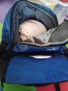 Bolsa de Red para Balón de Fútbol, Bolsa de Malla Grande para Balón, Mochila para Equipo Deportivo con Correa para el Hombro y Bolsillo Delantero - Product Image 2