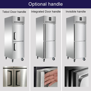 Refrigerador y Congelador Vertical Comercial de Acero Inoxidable, Proveedor de Equipos de Cocina para Hoteles, Restaurantes y Servicios de Catering GGN0.6F-1M - Product Image 2