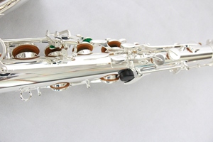 Cao cấp B phẳng saxofon Tenor bạc mạ Tenor Saxophone chuyên nghiệp Tenor sax - Product Image 2