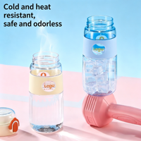 Botol Minum Minimalis Sporty Tritan Ramah Lingkungan Aman untuk Makanan Tahan Banting Awet Buka Satu Sentuhan