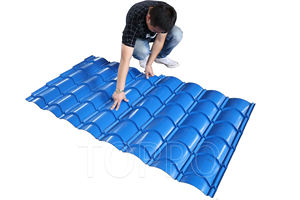 긴 서비스 수명 금속 지붕 만들기 기계 유약 타일 롤 성형 기계 - Product Image 3