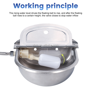 <span class=keywords><strong>Abreuvoir</strong></span> automatique à boule flottante en acier inoxydable pour élevage de bétail, bol à eau pour <span class=keywords><strong>vache</strong></span>, <span class=keywords><strong>abreuvoir</strong></span> pour bétail - Product Image 2