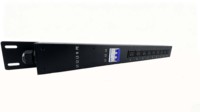 PDU Trifásico con 9 Tomas P34 y Disyuntor Maestro Hidromagnético, Unidad de Protocolo de Datos, Regleta de Alimentación para Sala de Datos