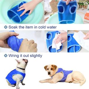 Vêtements de refroidissement de haute qualité manteau pour animaux de compagnie gilets de refroidissement chats chiens vêtements frais pour l'été - Product Image 5