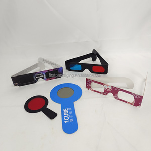 Tùy chỉnh in ấn giấy dùng một lần Cinema anaglyph tuyến tính phân cực <span class=keywords><strong>3D</strong></span> kính - Product Image 6