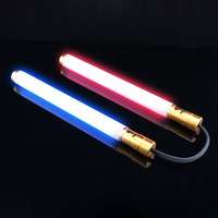 YANQINGSABER Nunchakus lumineux à changement de couleur Pixel, en métal, pour adultes et garçons, accessoires de jeu, cadeau, performance scénique, export transfrontalier