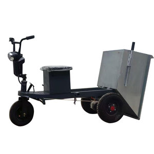 Electric Trolley / Electric <b>Transport</b> Trolley / 1 Ton Electric Flatbed Cargo <b>Transporter</b> for Cargo <b>Transport</b> - Product Image 4