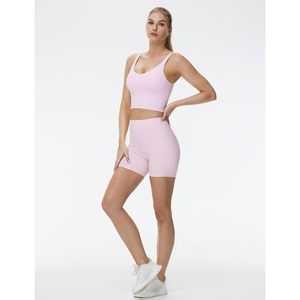 Shorts de Yoga de Cintura Alta para Mujer FOXA, Control de Abdomen, Compresión, Fitness, Deportivos, para Correr - Product Image 6