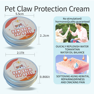 מוצרי מחמד usמייל לספק פפה מזור פאו מזור טבעי תווית כלב בלט עם חמאת שיאה ושמן קוקוס לכלב וחתולים - Product Image 3