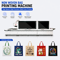 Impresora Plana Automática de Inyección de Tinta UV de Alta Resolución para Bolsas de Embalaje y Personalización de Marcas, 360 dpi, 40-60 piezas/min, Color CMYK