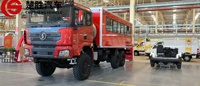 Autobus lourd Shacman 6x6, 28 places, climatisation au toit, chauffage diesel, navette pour le transport de personnel