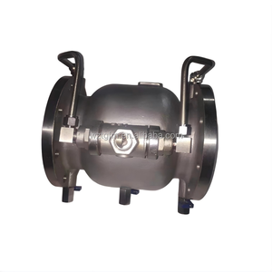 Válvula de Retención de Baja Resistencia de Acero Inoxidable CF8 DN100 PN16 con Brida, Válvula de Aislamiento Antiincrustante, Válvula Antirretorno - Product Image 4