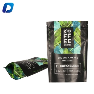 ถุงกาแฟขนาด40ไมครอน2lb ถุงอลูมิเนียมฟอยล์แบบตั้งได้พิมพ์ลายได้มีสีเปิดปิดได้น้ำหนัก300ก. 1กก. วัสดุโมโน - Product Image 1