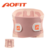 Aofit Respirant Mesh Design Réglable Tricoté Ceinture de Soutien Lombaire Ceinture de Soutien de Taille