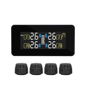 Sistema de Monitoreo de Presión de Neumáticos TPMS Cardisplay con Energía Solar, Alarma Inteligente de Temperatura, Ahorro de Combustible con 4 Sensores - Product Image 4