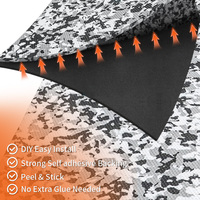 Qualité supérieure Anti-Dérapant EVA Click-Install Imperméable Stratifié Bateau Tapis Camouflage Caravane Tapis Moderne pour Usage Extérieur
