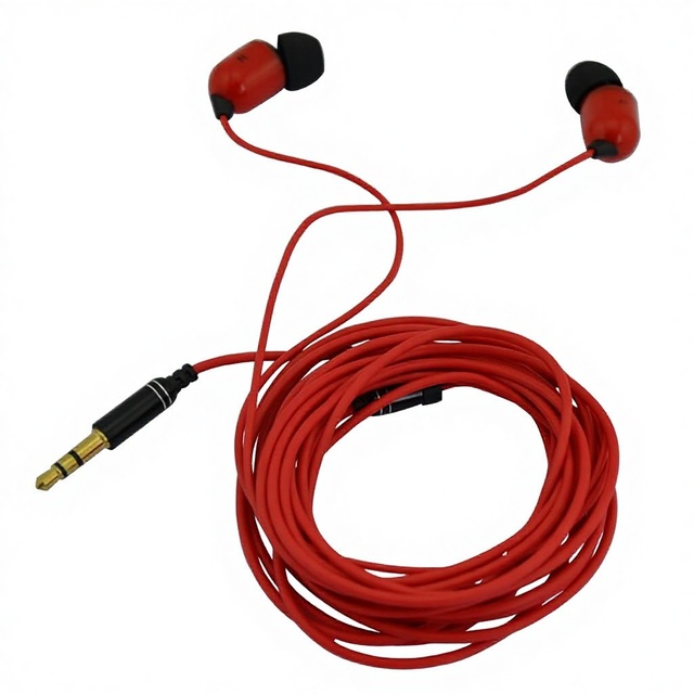 Factory Direct Sales E-commerce Exclusive Sports In-Ear Noise-Canceling Heavy Bass Anchor Headphones 3.5mm Changba Karaoke