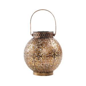 Lámpara de Proyección Solar de Hierro Forjado con LED para Jardín, Patio, Exterior, Decorativa - Product Image 5