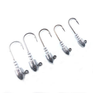 เบ็ดตกปลา Brand Hook คมกริบด้วยสารเคมี คุณภาพมาตรฐานตลาดออสเตรเลีย หัวจิ๊กตะกั่วขายดี หัวจิ๊กทรงกระสุน - Product Image 1