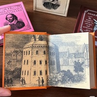 Mini livre de poche agrafé, impression couleur personnalisée, finition mate, portable