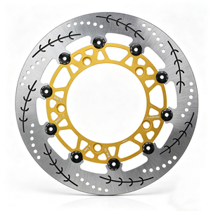 Disque de frein flottant <span class=keywords><strong>300</strong></span> mm pour <span class=keywords><strong>Yamaha</strong></span> XMAX <span class=keywords><strong>300</strong></span>, rotor de frein avant haute performance en acier inoxydable, vente en gros, amélioration - Product Image 4