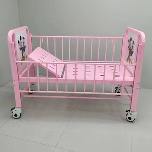 Cama de Hospital Manual de Acero Inoxidable para Niños, con Barandilla Térmica y Diseño Anticaídas, para Uso en Hospitales Escolares y en el Hogar, Garantí<span class=keywords><strong>a</strong></span> de por Vida - Product Image 2