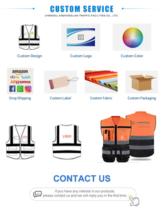 Xzl Ngoài Trời Đêm An Toàn Vest Bền Độ Sáng Cao Phản Quang Vest An Ninh Đồng Phục Cao Tầm nhìn Vest Biểu Tượng Tùy Chỉnh - Product Image 4