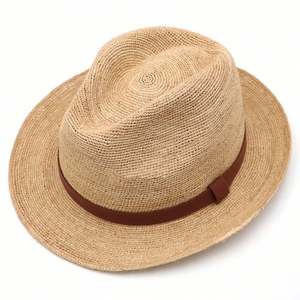 2025 New Fashion Raffia <b>Straw</b> <b>Hat</b> for Women <b>Men</b> Outdoor Travel Beach Sun Panama <b>Hat</b> - Product Image 1