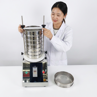 Machine de tamisage vibrante électronique de laboratoire standard pour l'analyse de la granulométrie des poudres, avec minuterie réglable