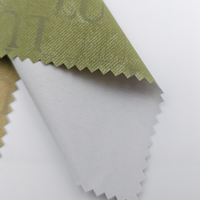 Tissu de veste coupe-vent imprimé tricoté enduit de PU de haute qualité, anti-moisissure, résistant à l'abrasion, pour vêtements et robes