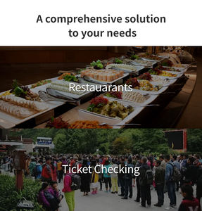 6.2 ''el mobil 2 + 16 Pos terminali kasiyer bilet denetleyicisi 8 milyon kamera tarama 1D 2D barkod NFC desteği yok - Product Image 4