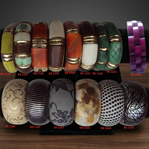 Pulseras de Resina con Diseño de Bolas de Marfil Tradicionales Rajasthani de Alta Calidad para Bodas Religiosas, Venta al Por Mayor para Mujeres, BS INTERNATIONAL - Product Image 1