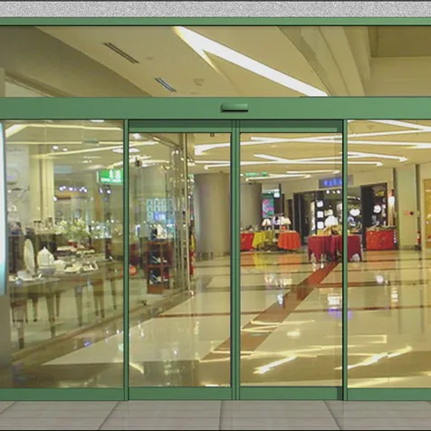 Einkaufs zentrum Supermarkt Eingang elektrischen Sensor automatische Glass chiebe türen System für den Einzelhandel Großhandel