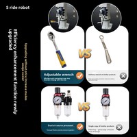 Machine de moulage par injection, servo-pneumatique, bras simple/double, petit manipulateur rotatif incliné à trois/cinq axes
