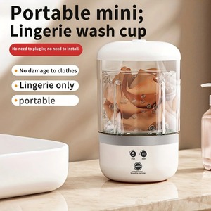 USB Portable Automatic <b>Washing</b> <b>Machine</b>, No Need to Plug In, No Need to Assemble, Essential for Outdoor <b>Camping</b> Use - Product Image 2