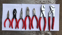 Ensemble d'outils multifonctionnels, pinces, outils à main, pinces à pompe à eau, acier au carbone, ensemble de pinces combinées