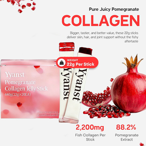High quality Private Label <b>Collagen</b> Peptides Jelly With pomegrannate elasity skin & anti aging Jelly - Product Image 5