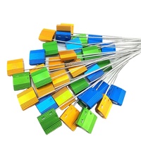 Precinto de seguridad numerado antimanipulación de alta resistencia con cable de múltiples hilos, certificado ISO9001 para contenedores de envío y camiones