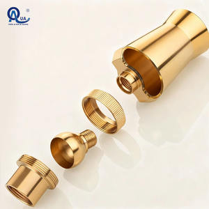 Boquilla de fuente ajustable de latón con diseño de copo de nieve, chorro de agua de tres capas tipo corona, directo de fábrica para fuentes de jardín y paisajismo - Product Image 3