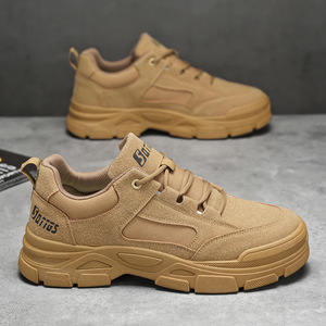 Zapatos de Trabajo Transpirables con Cordones para Hombre, Nuevos de Primavera, para Obras de Construcción, Antideslizantes, Resistentes al Desgaste, de Secado Rápido, Zapatillas Deportivas - Product Image 4