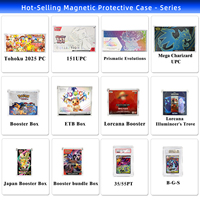 Boîte de présentation ETB résistante aux UV à 99,5 % avec aimants N52 - Protection acrylique de qualité supérieure pour Elite Trainer Box - Service personnalisé