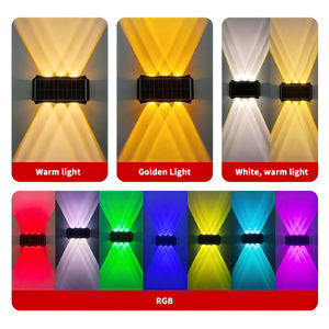 מכונת כביסה קיר <span class=keywords><strong>LED</strong></span> אור עמיד למים גינה וילה גדר מנורת פוליקרבונט פוליקרבונט עבור קישוט נוף זרקורים - Product Image 5