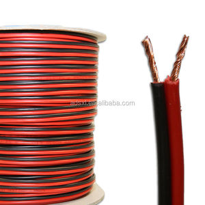 Factory Price Optical Audio Cable 10 Gauge Red Positive Black Negative Speaker Cable Wire