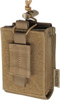 Pochette radio MOLLE réglable, support universel pour talkie-walkie à ouverture supérieure avec surface entièrement recouverte de patchs auto-agrippants