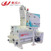 Décortiqueuse de riz intelligente avec moteur aspirateur intégré, machine de traitement du riz automatique 2-en-1, contrôle PLC, haute efficacité 3000 kg/h