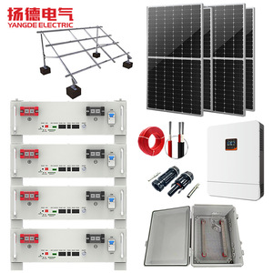 Système de stockage d'énergie domestique hors réseau Yangde Electric 20 kWh, batterie lithium-ion, contrôleur MPPT, design personnalisable - Product Image 3